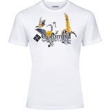 Columbia Columbıa Path Lake Erkek T-Shırt 1934814-102 - Beyaz