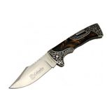 Columbia Company Cravus Kamp ve Avcı Çakısı B-3157-B - Kahve