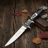 Columbia Company Knivox Columbia Company A3207-B Gravür İşlemeli Manuel Kamp Çakısı
