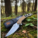 Columbia Company Knivox Columbia Company A3390-B Fixed Blade Brown Auto Kamp Çakısı