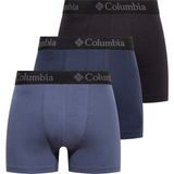 Columbia Cotton Stretch Boxer Brief 3'lü Erkek Boxer - 010 - Siyah