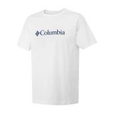 Columbia CS0001-100 Csc Basic Logo Erkek Beyaz T-Shirt