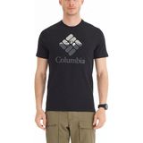 Columbia Cs0226 Csc M Hood Nıghtscape Ss Tee Erkek Siyah T-shirt