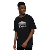 Columbia CS0237-010 Hikers Haven Erkek Siyah Outdoor T-Shirt