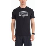 Columbia Cs0237 Csc Hikers Haven Ss Tee Erkek T-Shirt - Siyah