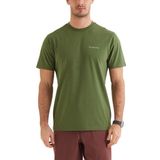 Columbia CS0282-352 Haki CSC Basic Slogo Brushed Kısa Kollu Outdoor Erkek T-Shirt