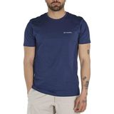 Columbia Cs0282 Csc M Basic Sm Logo Brushed Ss Tee Erkek T-Shirt - Koyu Lacivert