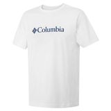 Columbia CS0287-100 Beyaz Erkek T-shirt