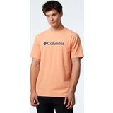 Columbia CS0287-882 CSC Basic Big Logo Brushed Turuncu Kısa Kollu Erkek T-shirt