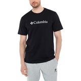 Columbia Cs0287 Csc M Basic Big Logo Brushed Ss Tee Erkek T-Shirt - Siyah