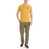 Columbia Cs0287 Csc M Basic Big Logo Brushed Ss Tee Erkek T-Shirt - XL - Sarı