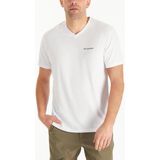 Columbia Cs0288 Csc M Basic Sm Logo Brushed V Neck Ss Tee Erkek T-Shirt - 2XL - Beyaz