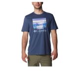 Columbia CS0304-480 CSC M Colorful Vista SS Tee Mavi Erkek T-Shirt
