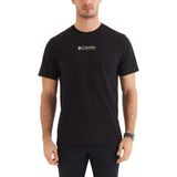 Columbia Cs0309 Csc Ripples Mini Ss Tee Erkek T-Shirt - 2XL - Siyah