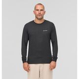 Columbia CS0354 Csc M Basic SM Logo Ls Tee Erkek Uzun Kollu T-Shirt - XL - Antrasit