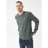 Columbia CS0354 Csc M Basic SM Logo Ls Tee Erkek Uzun Kollu T-Shirt - Yeşil - 2XL