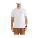 Columbia CS0355 CSC M Camp Icons SS Tee Beyaz Erkek T-shirt