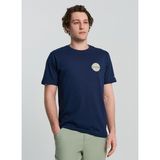 Columbia CS0416 Csc M Button Stamp Scrıpted Ss Erkek T-Shirt - XL - Lacivert