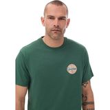 Columbia CS0416 Csc M Button Stamp Scrıpted Ss Erkek T-Shirt - Yeşil - XL