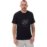 Columbia Cs0480 Csc M Splatter Gem SS Tee Erkek T-Shirt - Siyah - 2XL