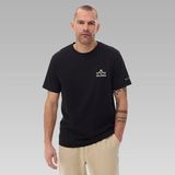 Columbia CS0482 Csc M Rainbow Ridge Ss Erkek T-Shirt - Siyah - XL