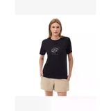 Columbia CS0490 Csc W Splattered SS Tee Siyah Kadın Yuvarlak Yaka Tişört