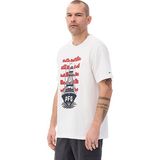 Columbia CS0506 Csc M Pfg Wake Maker Ss Tee Beyaz O Normal Baskılı Erkek T-Shirt - XL