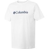 Columbia Csc Basic Logo Sleeve Erkek T-Shirt - Beyaz - 2XL