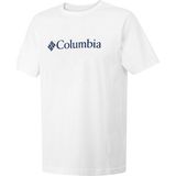 Columbia Csc Basic Logo Sleeve Erkek T-Shirt - Beyaz - XL