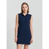 Columbia CSC Basic Polo Sleeveless Dress Kadın Sıfır Kol Elbise - Lacivert - XS