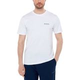 Columbia CSC Basic SLogo Brushed Erkek Kısa Kollu T-Shirt - 4XL - Beyaz