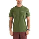 Columbia Csc Basic Slogo Brushed Erkek Kısa Kollu T-Shirt - Yeşil - 3XL