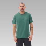 Columbia Csc Basic Slogo Brushed Erkek Kısa Kollu T-Shirt - Yeşil - XL