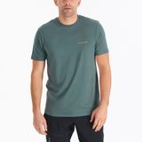 Columbia Csc basic slogo brushed erkek kısa kollu t-shirt Yeşil