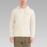 Columbia CSC Basic Sm Logo Erkek Kapüşonlu Sweatshirt - Krem - 2XL