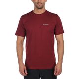 Columbia Csc Basic Ss Tee Erkek Kısa Kollu Tişört CS0002-664 - Bordo