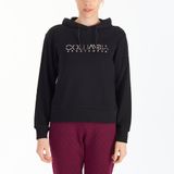 Columbia Csc basic w columbıa stencil kapüşonlu kadın sweatshirt Siyah