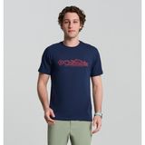 Columbia Csc Branded Peaks Erkek Kısa Kollu T-Shirt - XL - Koyu Lacivert