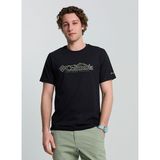 Columbia CSC Branded Peaks Siyah Erkek Kısa Kollu T-Shirt