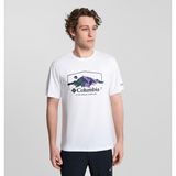 Columbia CSC Brush Wit Nature Erkek Kısa Kollu T-Shirt - XL - Beyaz