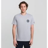 Columbia Csc Button Stamp Scripted Erkek Kısa Kollu T-Shirt - Gri - 3XL
