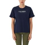 Columbia CSC Casual Brand Kadın Kısa Kollu T-Shirt Koyu Lacivert XL