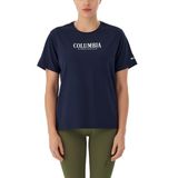 Columbia CSC Casual Brand Kadın Kısa Kollu T-Shirt Koyu Lacivert XS