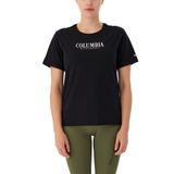 Columbia Csc Casual Brand Kadın Kısa Kollu T-Shirt - XS - Siyah