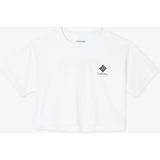 Columbia Csc Framed Halftone Kadın Beyaz Günlük T-SHIRT.100 - XS