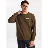 Columbia CSC Framed Puff Crewneck II Yeşil Erkek Sweatshirt