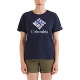 Columbia Csc Gem Wisterian Kadin Kisa Kollu T-Shirt Lacivert Cs0367-466