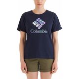 Columbia Csc Gem Wisterian Koyu Lacivert Kısa Kollu Kadın T-shirt