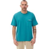 Columbia Csc Heritage Erkek Kısa Kollu T-Shirt - Mavi - XL