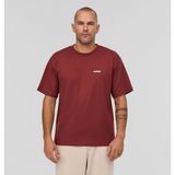 Columbia CSC Label Chest Graphic Erkek Kısa Kollu T-Shirt - Bordo